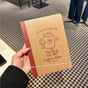 The Coach Coffee Shop Lil Miss Jo Notepad